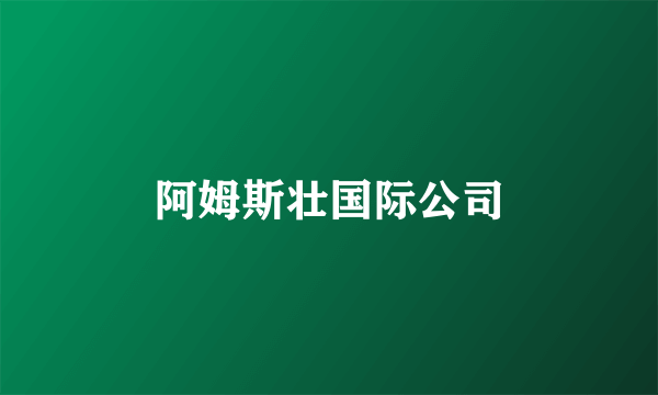 阿姆斯壮国际公司