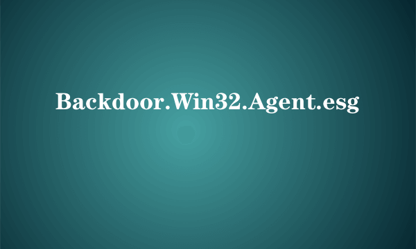 Backdoor.Win32.Agent.esg