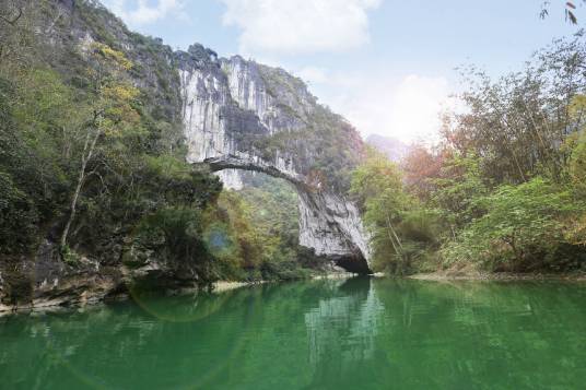 布柳河仙人桥景区