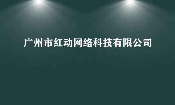 广州市红动网络科技有限公司