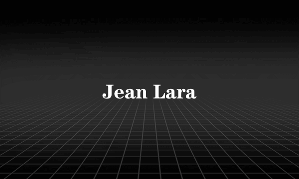 Jean Lara