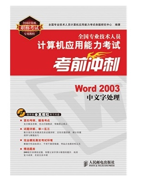 全国专业技术人员计算机应用能力考试考前冲刺：Word 2003中文字处理