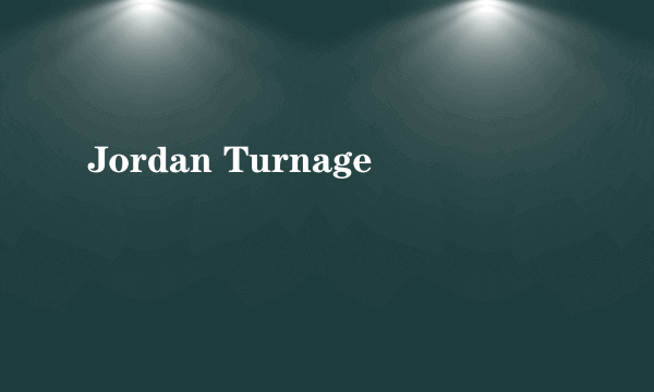 Jordan Turnage