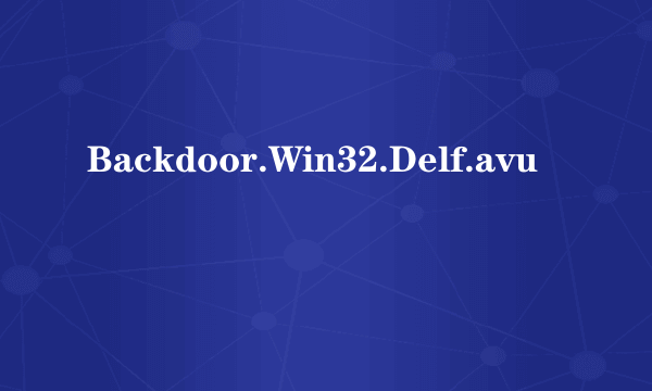 Backdoor.Win32.Delf.avu