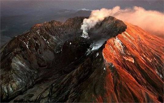 黄石火山景观