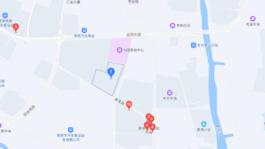 常熟服装城布匹市场