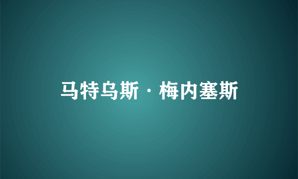 马特乌斯·梅内塞斯