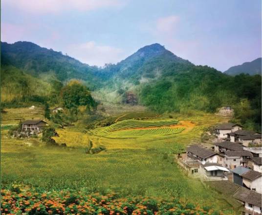 福建永泰龙村景区