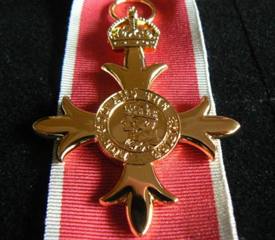 OBE（大英帝国官佐勋章）