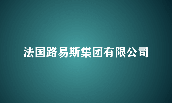 法国路易斯集团有限公司