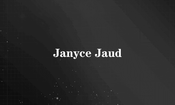 Janyce Jaud