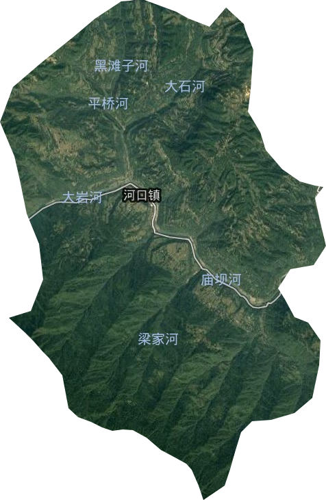 河口镇（四川省达州市万源市下辖镇）