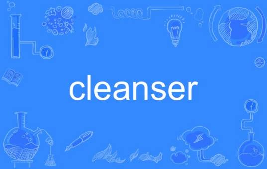 cleanser（英语单词）