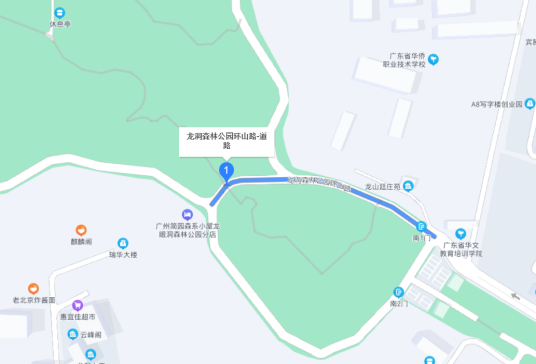 龙洞森林公园环山路