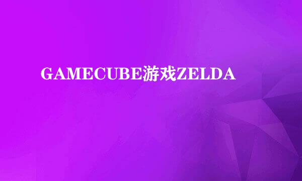 GAMECUBE游戏ZELDA