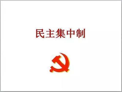 党的民主集中制的基本原则中规定的