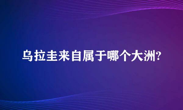 乌拉圭来自属于哪个大洲?