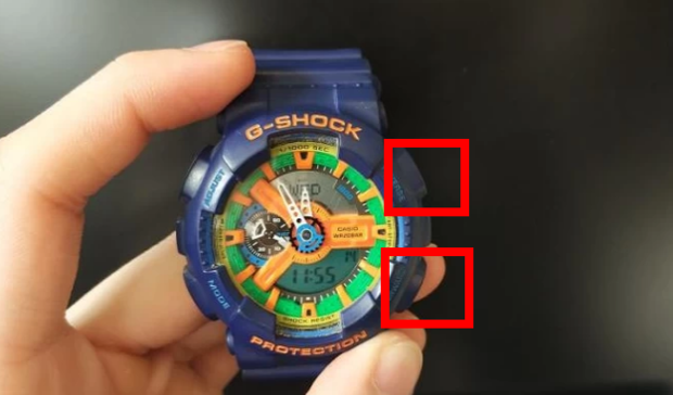 G-shock手表怎么调时间