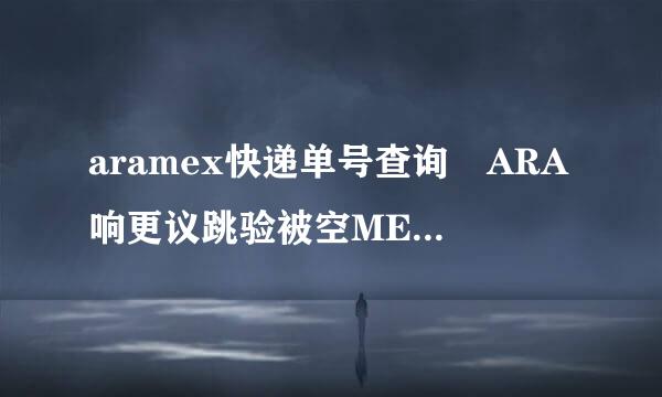 aramex快递单号查询 ARA响更议跳验被空MEX 3199720904