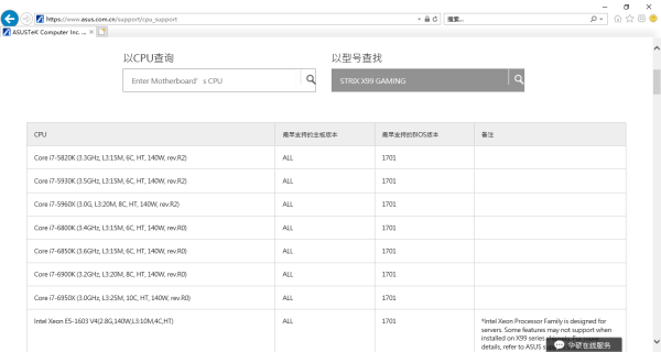 准备入手ROG STRIX X99 GAMING主板，配个什么处理器好？