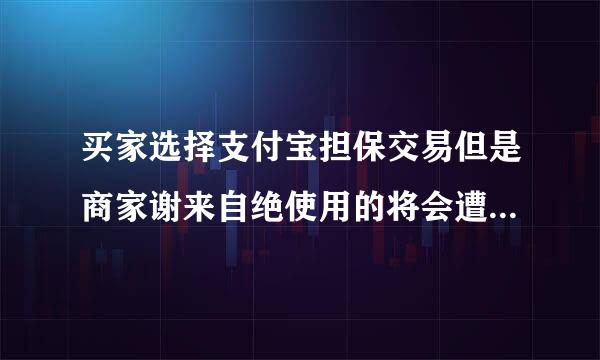 买家选择支付宝担保交易但是商家谢来自绝使用的将会遭到甚么处罚