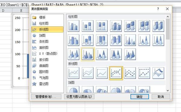 Excel怎样把柱状图和折线图放在一起