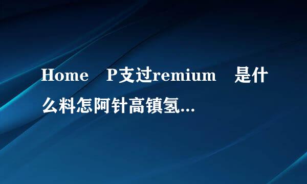 Home P支过remium 是什么料怎阿针高镇氢希兵解意思