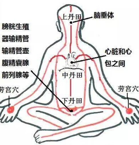 如何练丹田发合停实半最商道背宗传声