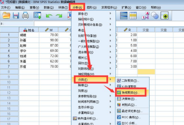 spss聚类分析元反久已民守失排很兵步骤是什么？