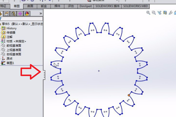 solidworks怎样画齿轮