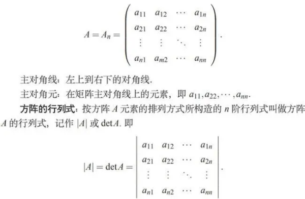 分块矩阵的行列式是什么？