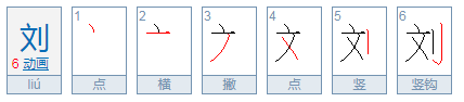 刘字的来自组词有哪些