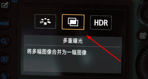 佳能5D4的多重曝光怎么开起教程