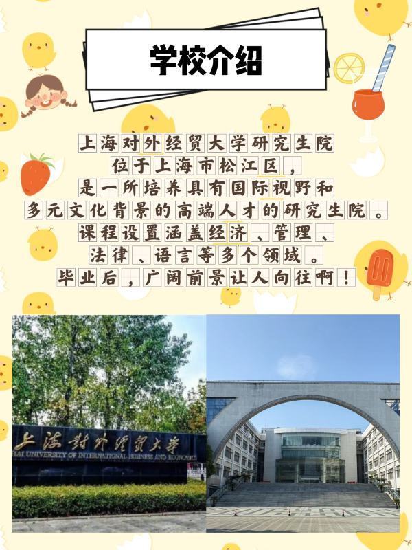 上海对外经该村贸大学研究生院