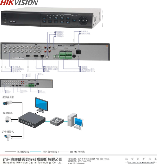 海康威视7816硬盘录像机说明书。