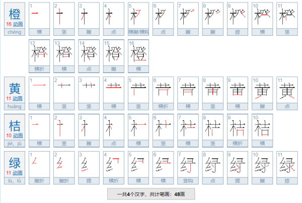 描写秋天的四字成语 10个