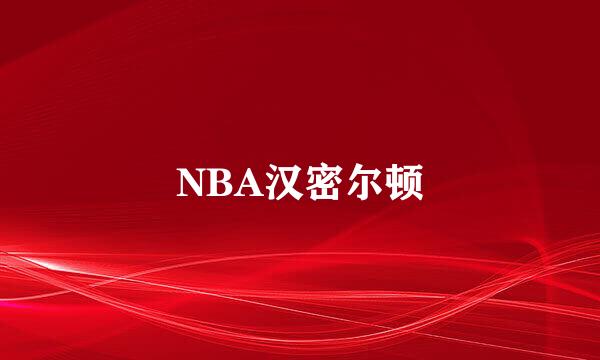 NBA汉密尔顿