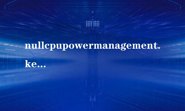 nullcpupowermanagement.kext 放在哪