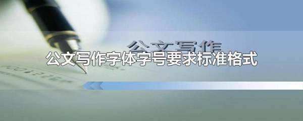 公来自文写作字体字号要求标界将准格式