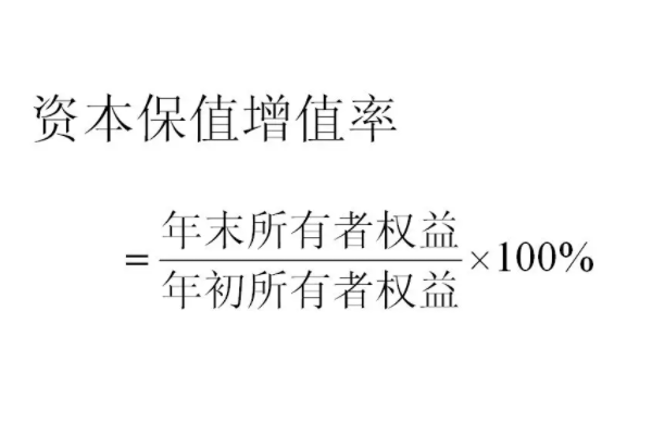 资间打她洋本保值增值率计算公式怎么算