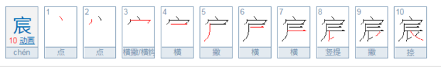 宸这个字怎么读