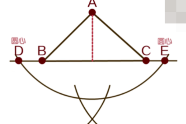 三角形的高怎么画