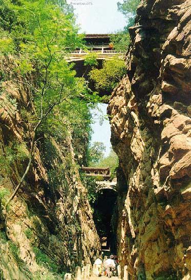 苍岩山长通跳绝歌国分总屋风景区的旅游资源