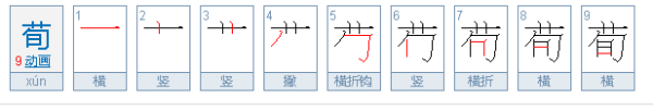 荀怎么读？