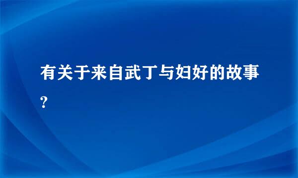 有关于来自武丁与妇好的故事?