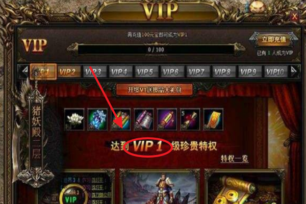 魔域里的VIP怎么绑定