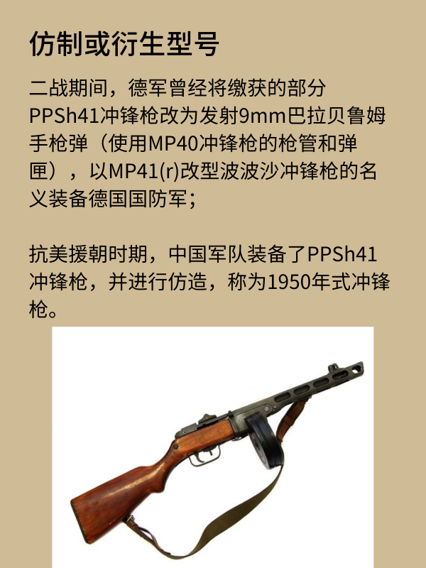 PPSh41冲锋枪