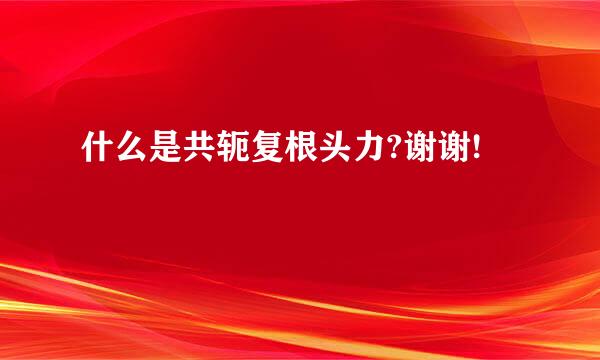 什么是共轭复根头力?谢谢!