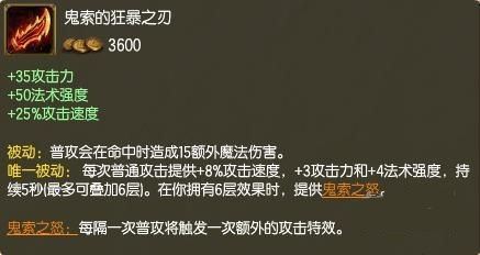 LOL里的鬼索的狂暴之刃，为啥叫羊刀？难来自道这装备是羊刀做的？