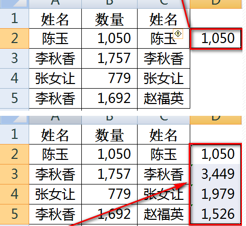 excel 如何稳及定首然宜合并相同项并累加?